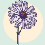 Een bloemetje.